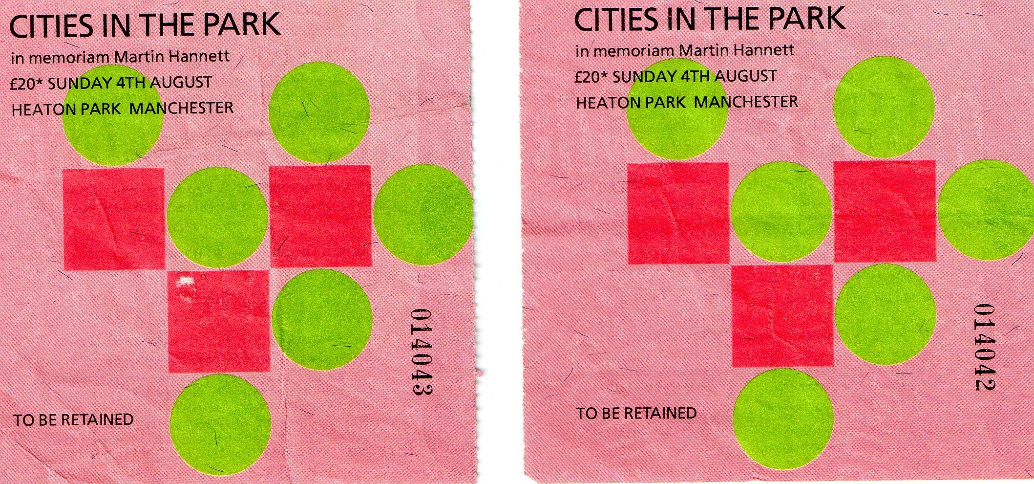 In The Park & Off At A Tangent